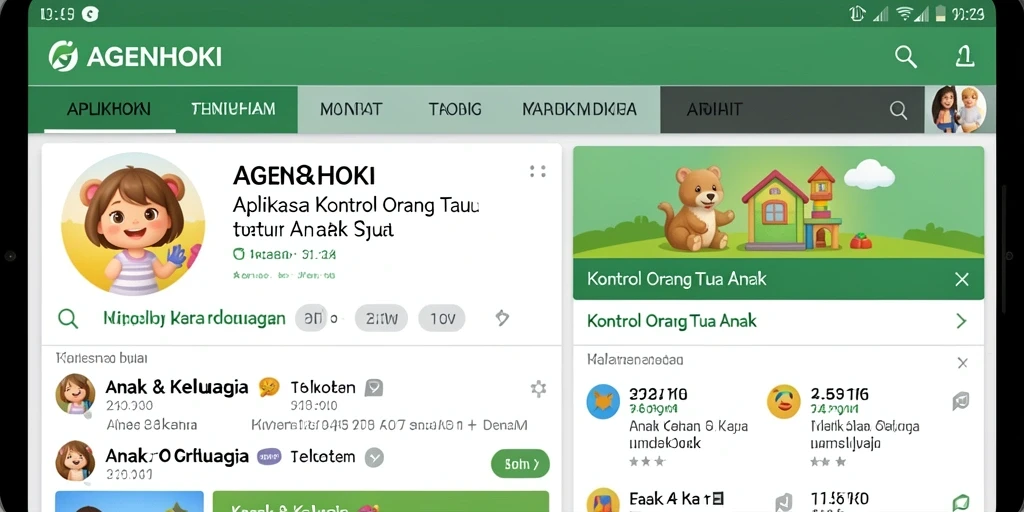 Tampilan antarmuka AGENHOKI yang intuitif dan mudah digunakan.