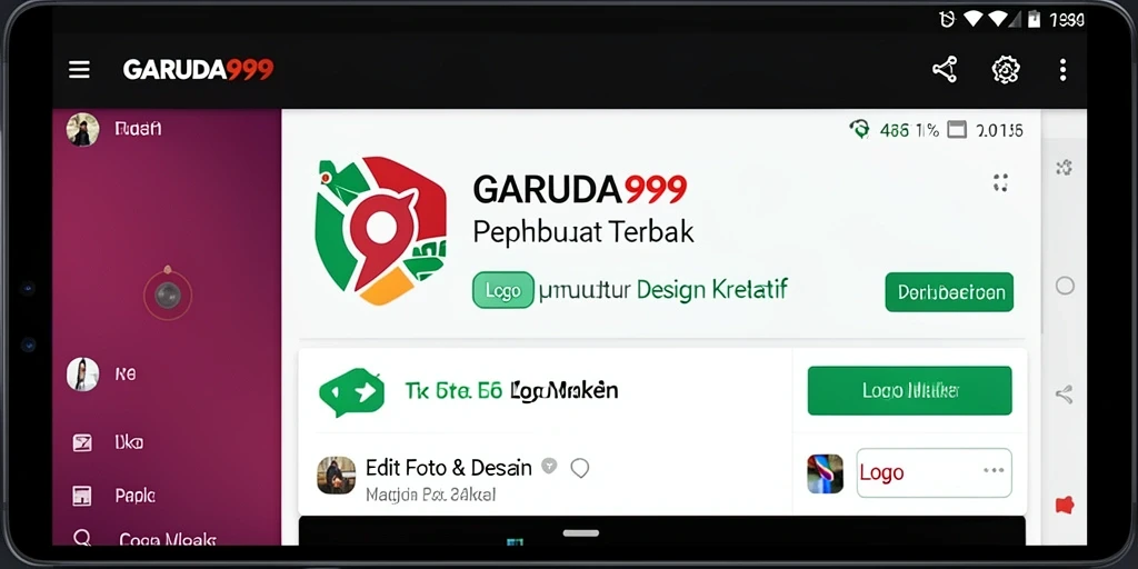 Antarmuka pengguna GARUDA999 yang intuitif dan ramah.