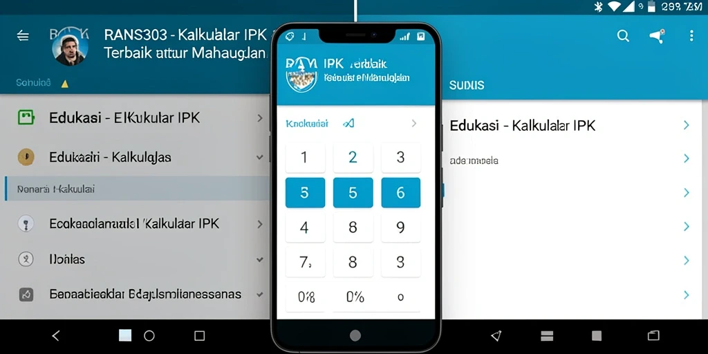 Antarmuka RANS303 yang sederhana dan efisien untuk menghitung IPK.