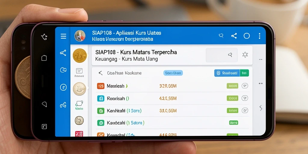 Tampilan antarmuka SIAP108 yang intuitif dan informatif.